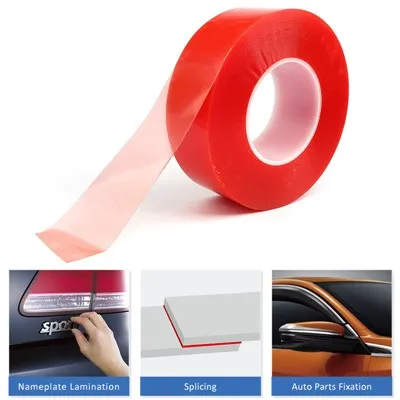 PET-acryl dubbel gecoate tape